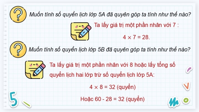 Giáo án điện tử Toán 5 kết nối Bài 38: Tìm hai số khi biết tổng và tỉ số của hai số đó