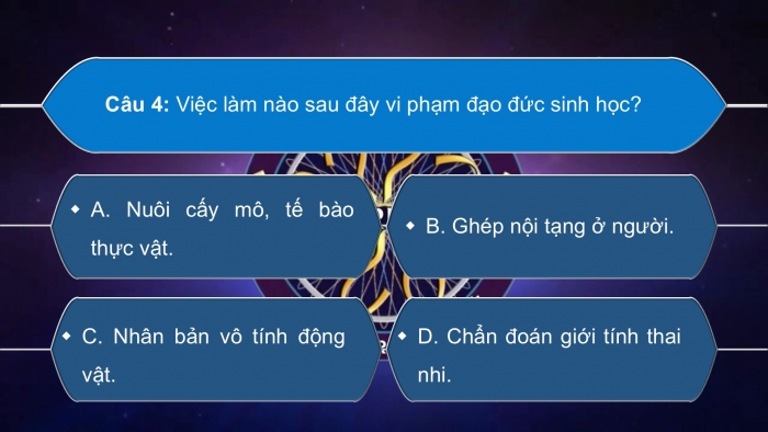 Giáo án điện tử KHTN 9 kết nối - Phân môn Sinh học Bài Ôn tập học kì 2