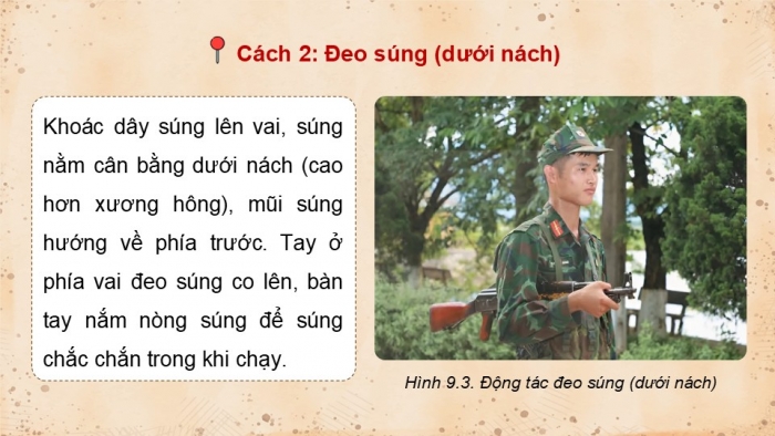 Giáo án điện tử Quốc phòng an ninh 12 kết nối Bài 9: Chạy vũ trang