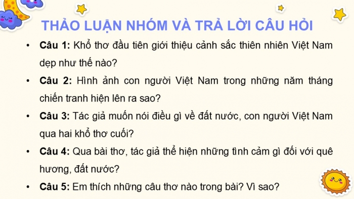 Giáo án điện tử Tiếng Việt 5 kết nối Bài 24: Việt Nam quê hương ta