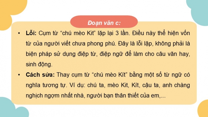 Giáo án điện tử Tiếng Việt 5 kết nối Bài 29: Luyện tập về liên kết câu trong đoạn văn