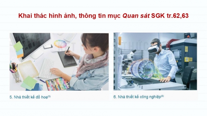 Giáo án điện tử Mĩ thuật 9 kết nối Bài 15: Ngành, nghề liên quan đến mĩ thuật ứng dụng