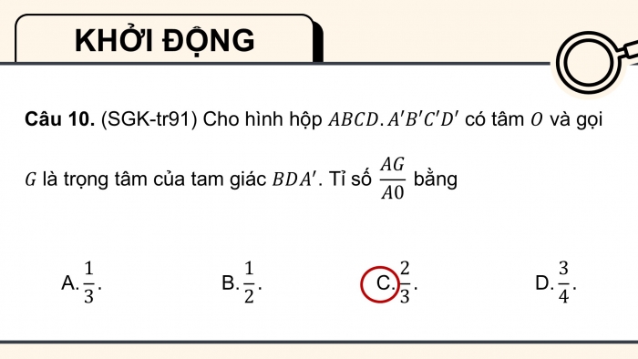 Giáo án điện tử Toán 12 kết nối Bài tập ôn tập cuối năm