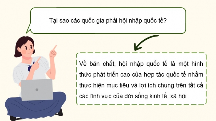 Giáo án điện tử chuyên đề Lịch sử 12 kết nối CĐ 3 Phần 1: Một số khái niệm (Hội nhập quốc tế)