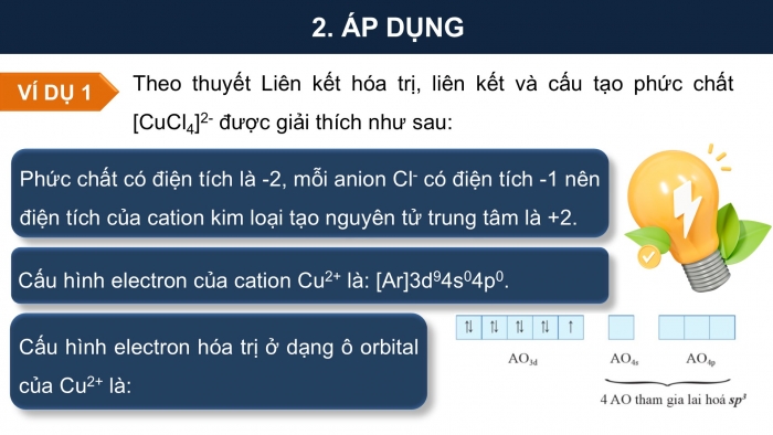 Giáo án điện tử chuyên đề Hoá học 12 cánh diều Bài 7: Liên kết và cấu tạo của phức chất