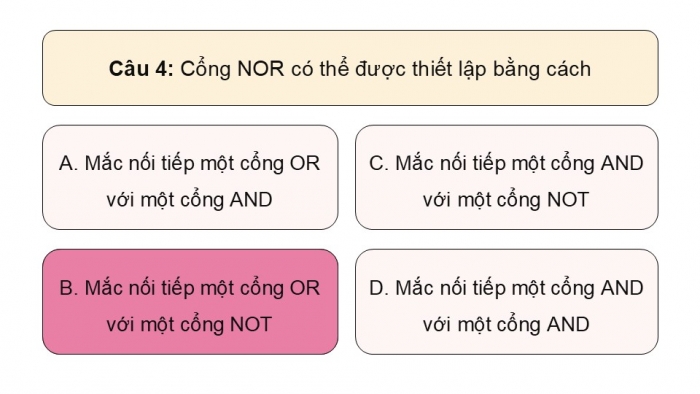 Giáo án điện tử Công nghệ 12 Điện - Điện tử Kết nối Bài Tổng kết chương VIII