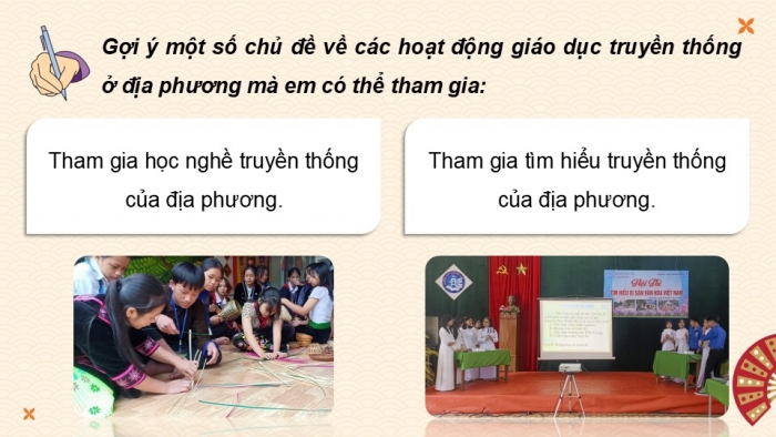 Giáo án điện tử Hoạt động trải nghiệm 9 chân trời bản 1 Chủ đề 6 Tuần 21