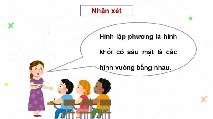 Giáo án điện tử Toán 5 kết nối Bài 45: Thể tích của một hình