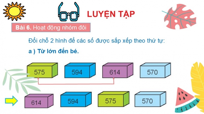 Giáo án PPT Toán 2 chân trời bài Ôn tập các số trong phạm vi 1 000