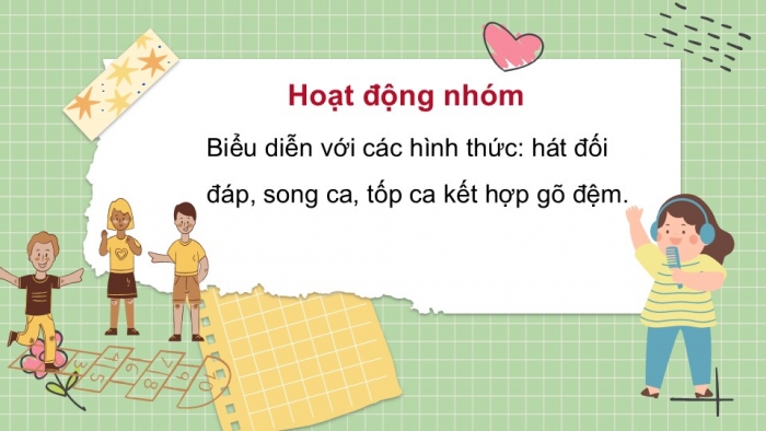 Giáo án PPT Âm nhạc 2 kết nối Tiết 6: Ôn tập bài hát Con chim chích choè, Nhạc cụ song loan