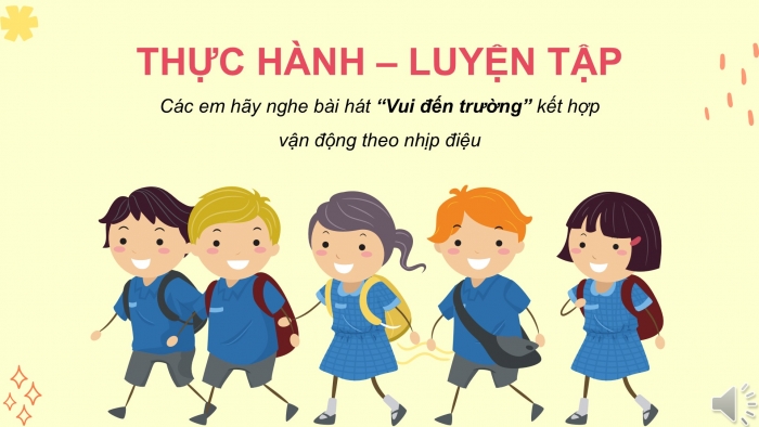 Giáo án PPT Âm nhạc 2 kết nối Tiết 11: Ôn tập đọc nhạc Bài số 2, Nghe nhạc Vui đến trường