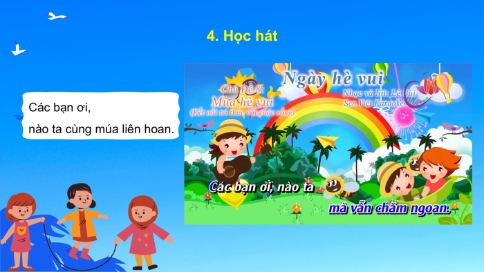 Giáo án PPT Âm nhạc 2 kết nối Tiết 31: Học bài hát Ngày hè vui