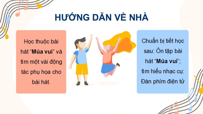 Giáo án PPT Âm nhạc 2 cánh diều Tiết 23: Hát Múa vui