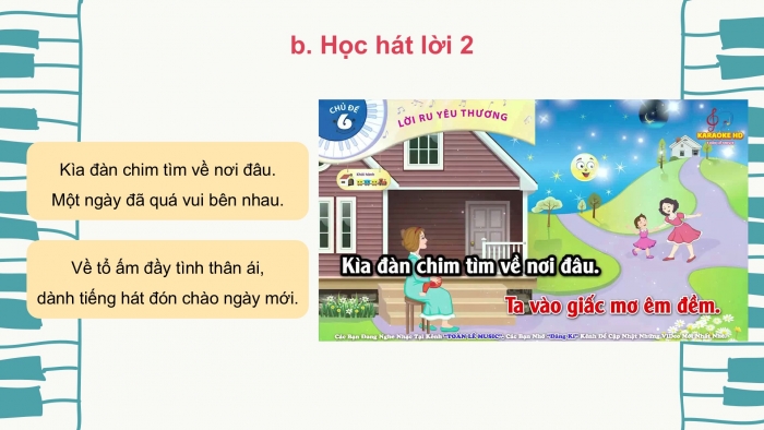 Giáo án PPT Âm nhạc 2 chân trời Tiết 1: Nhận biết nhịp điệu nhanh chậm, Bài hát chúc ngủ ngon