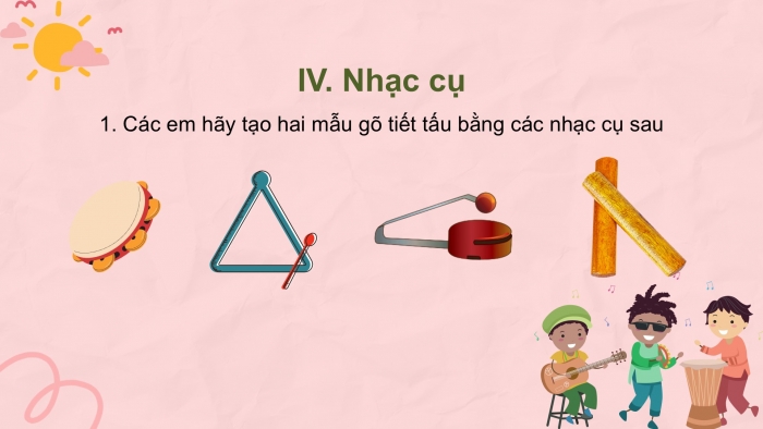 Giáo án PPT Âm nhạc 2 chân trời Ôn tập chủ đề 5, 6, 7, 8