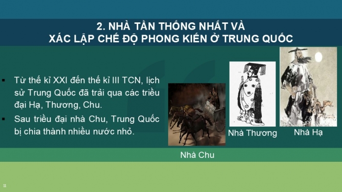 Giáo án PPT Lịch sử 6 kết nối Bài 9: Trung Quốc từ thời cổ đại đến thế kỉ VII