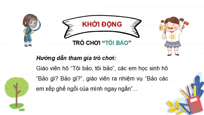 Giáo án PPT Tự nhiên và Xã hội 2 chân trời Bài 9: Ôn tập chủ đề Trường học