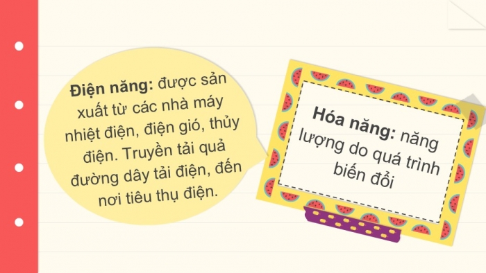 Giáo án PPT KHTN 6 chân trời Bài 41: Năng lượng