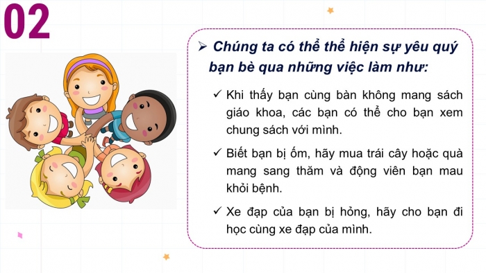 Giáo án PPT Đạo đức 2 chân trời Bài 6: Yêu quý bạn bè