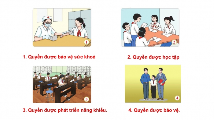 Giáo án PPT Công dân 6 cánh diều Bài 12: Quyền trẻ em