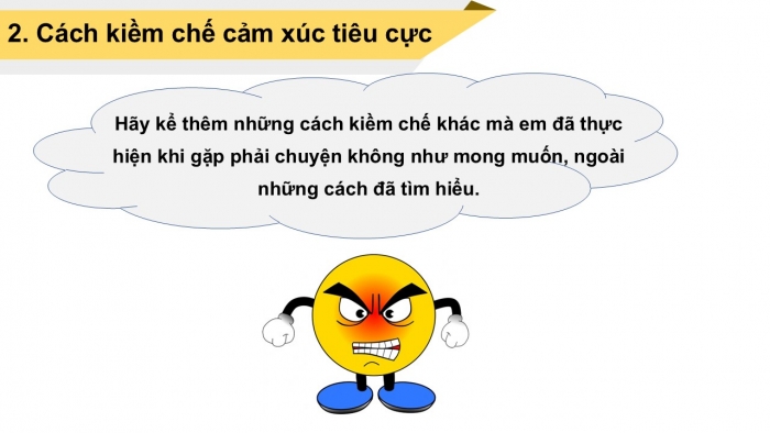 Giáo án PPT Đạo đức 2 chân trời Bài 10: Kiềm chế cảm xúc tiêu cực