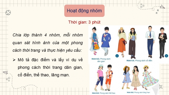 Giáo án PPT Công nghệ 6 cánh diều Bài 9: Trang phục và thời trang