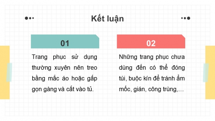 Giáo án PPT Công nghệ 6 cánh diều Bài 11: Bảo quản trang phục