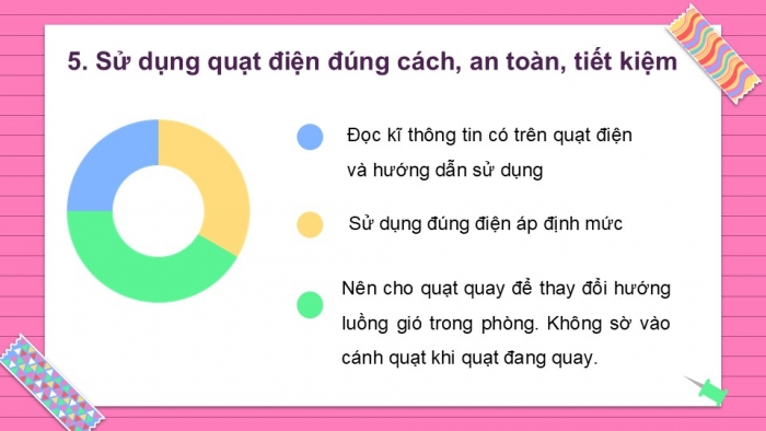 Giáo án PPT Công nghệ 6 cánh diều Bài 14: Quạt điện và máy giặt