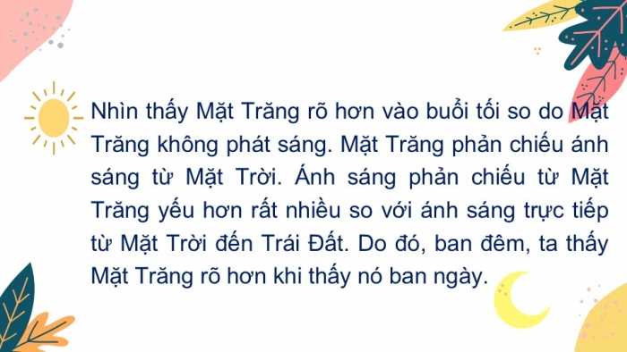 Giáo án PPT KHTN 6 cánh diều Bài 34: Các hình dạng nhìn thấy của Mặt Trăng