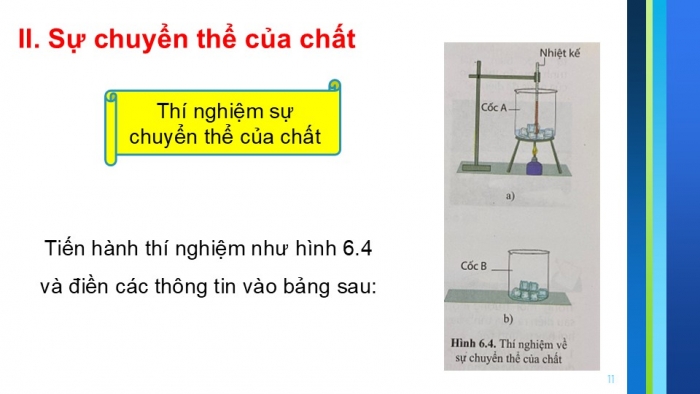 Giáo án PPT KHTN 6 cánh diều Bài 6: Tính chất và sự chuyển thể của chất