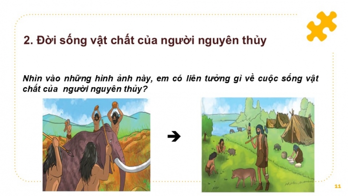 Giáo án PPT Lịch sử 6 cánh diều Bài 4: Xã hội nguyên thuỷ