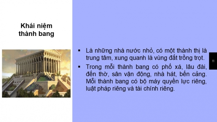 Giáo án PPT Lịch sử 6 cánh diều Bài 9: Hy Lạp và La Mã cổ đại