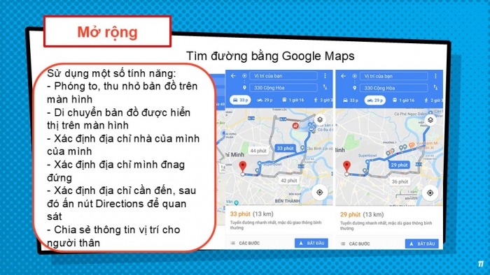 Giáo án PPT Địa lí 6 cánh diều Bài 4 Thực hành: Đọc bản đồ. Xác định vị trí của đối tượng địa lí trên bản đồ. Tìm đường đi trên bản đồ