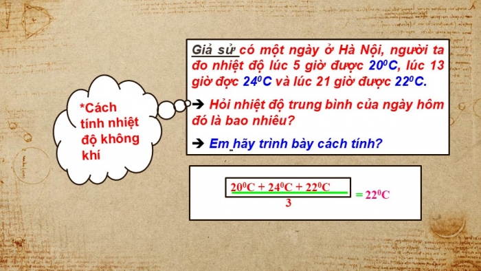 Giáo án PPT Địa lí 6 cánh diều Bài 14: Nhiệt độ và mưa. Thời tiết và khí hậu