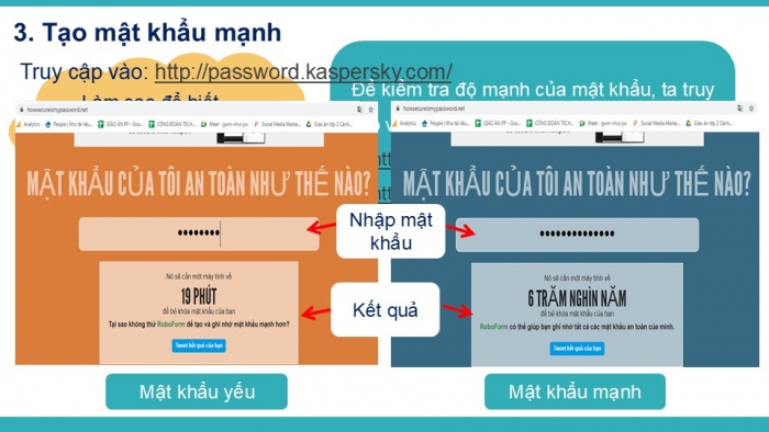 Giáo án PPT Tin học 6 cánh diều Bài 3: Thực hành phòng vệ trước ảnh hưởng xấu từ Internet