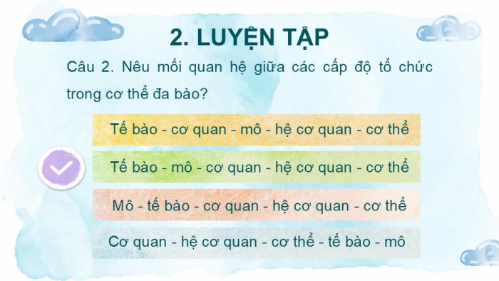 Giáo án PPT KHTN 6 chân trời Ôn tập Chủ đề 7