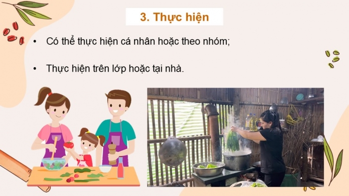 Giáo án điện tử Công nghệ 9 Chế biến thực phẩm Cánh diều Bài 8: Chế biến thực phẩm không sử dụng nhiệt (P2)