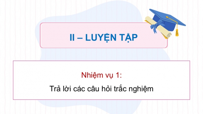 Giáo án điện tử Ngữ văn 12 chân trời Bài 7: Thực hành tiếng Việt