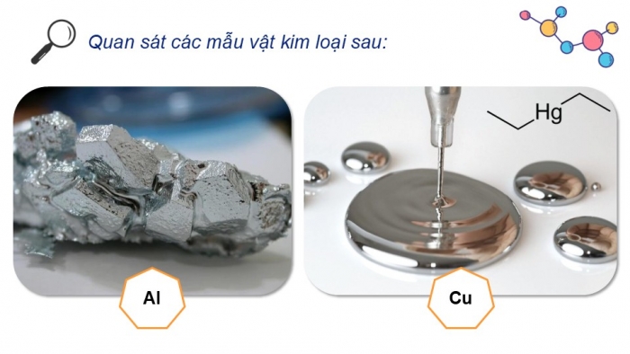 Giáo án điện tử Hoá học 12 chân trời Bài 14: Đặc điểm cấu tạo và liên kết kim loại. Tính chất kim loại