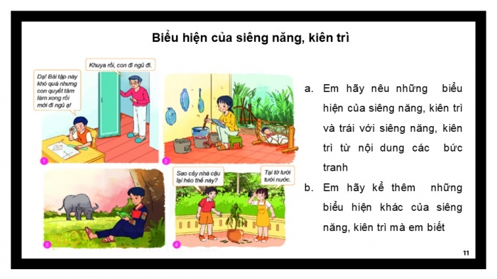 Giáo án PPT Công dân 6 kết nối Bài 3: Siêng năng, kiên trì