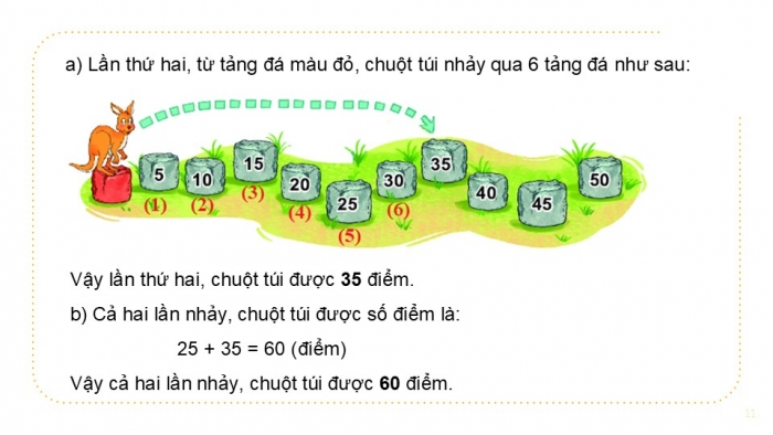 Giáo án PPT Toán 2 kết nối Bài 21: Luyện tập chung