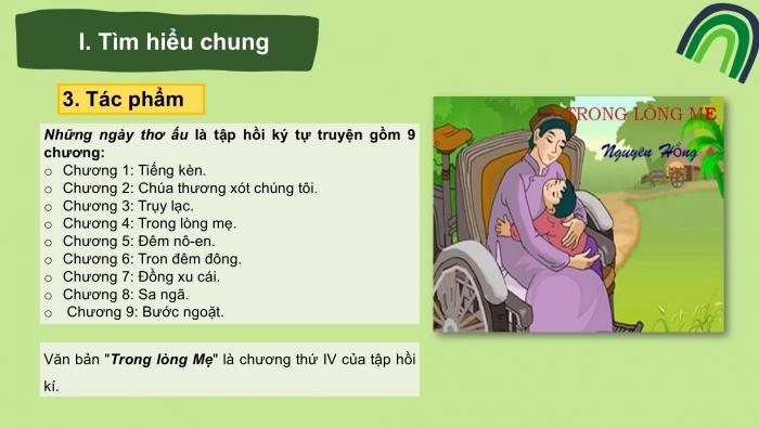 Giáo án PPT Ngữ văn 6 cánh diều Bài 3: Trong lòng mẹ