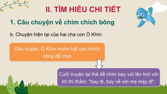 Giáo án PPT Ngữ văn 6 cánh diều Bài 9: Chích bông ơi!