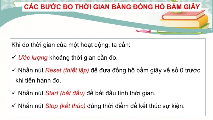 Giáo án PPT KHTN 6 kết nối Bài 7: Đo thời gian