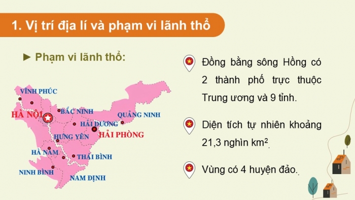 Giáo án điện tử Địa lí 12 cánh diều Bài 20: Phát triển kinh tế - xã hội ở Đồng bằng sông Hồng