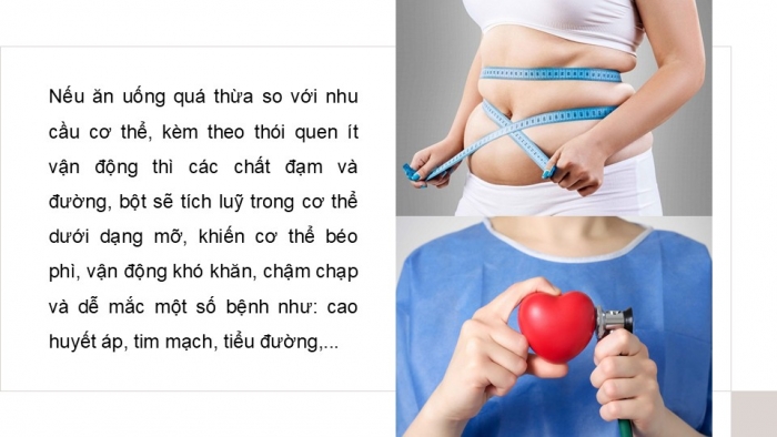 Giáo án PPT Công nghệ 6 chân trời Bài 4: Thực phẩm và dinh dưỡng