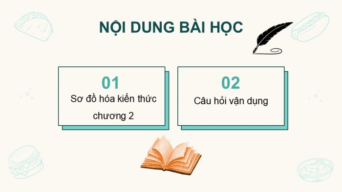 Giáo án PPT Công nghệ 6 chân trời Ôn tập Chương 2