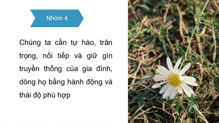 Giáo án PPT Công dân 6 chân trời Bài 1: Tự hào về truyền thống gia đình, dòng họ