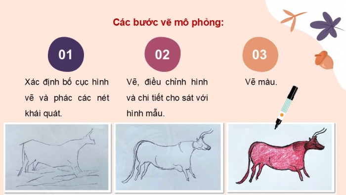 Giáo án PPT Mĩ thuật 6 chân trời Bài 1: Những hình vẽ trong hang động