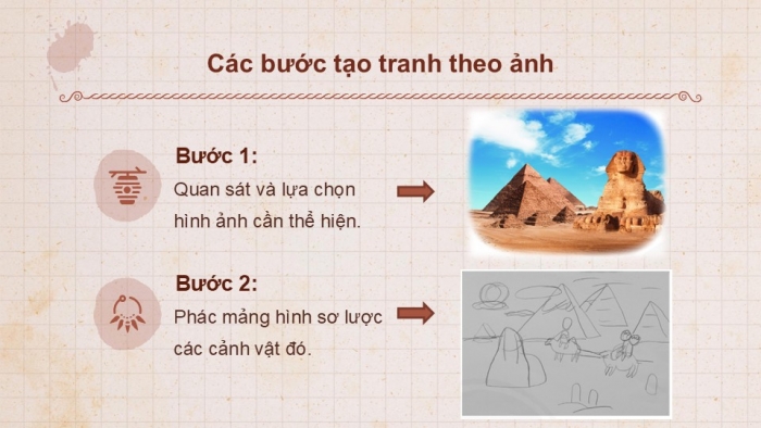 Giáo án PPT Mĩ thuật 6 chân trời Bài 1: Ai Cập Cổ đại trong mắt em